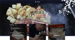 Desktop Screenshot of guillaumegrolleau-atelierculinaire.com